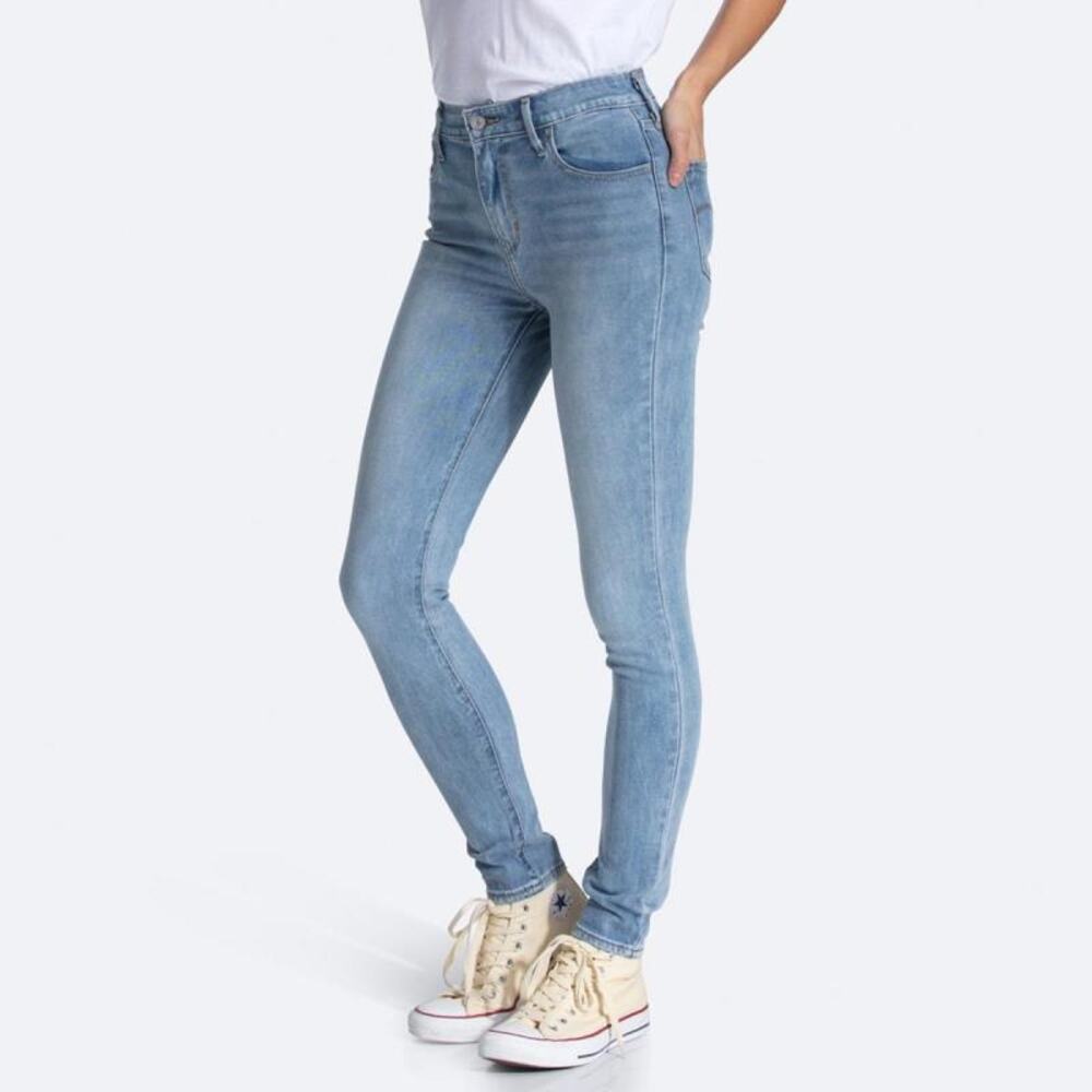 Levi's Premium 721 High Rise Skinny Quick Draw Celana Wanita Light Wash 31‎ - Picture 14 of 14